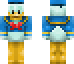 Kaczor Donald Duck Kaczka Kaczorek skin do pobrania Minecraft download ściągnij